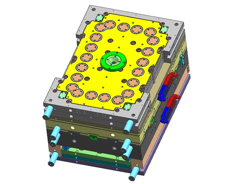 Precision Middle Frame Part Mold Making 43 Inch Big Machine Injection High Pressure