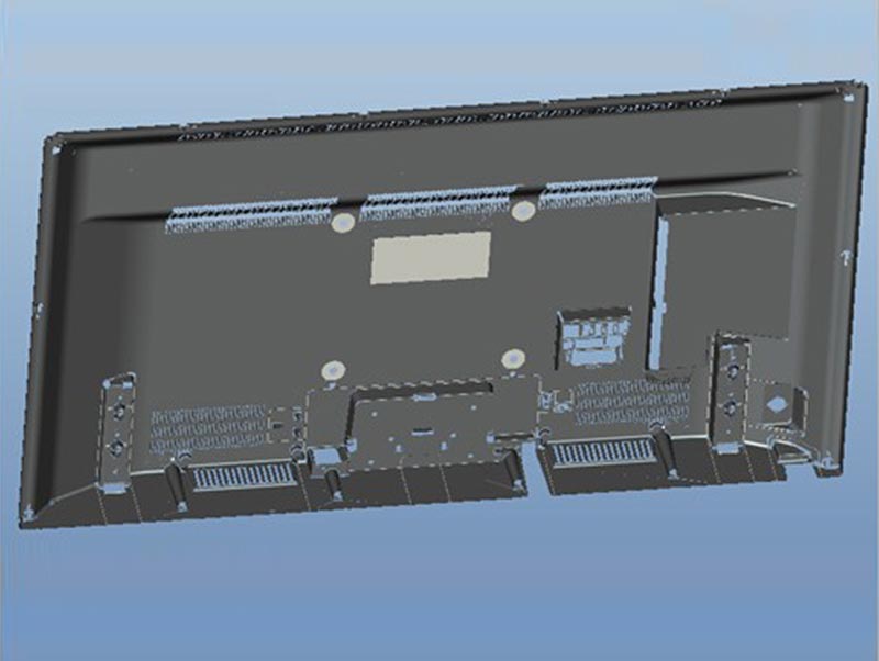 Special MT Texture 40 Size Network TV Back Cover Plastic Injection Mold