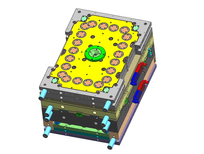 Middle Size 29 Inch Monitor Front Cover Plastic Injection Part Produced By Injection Mold